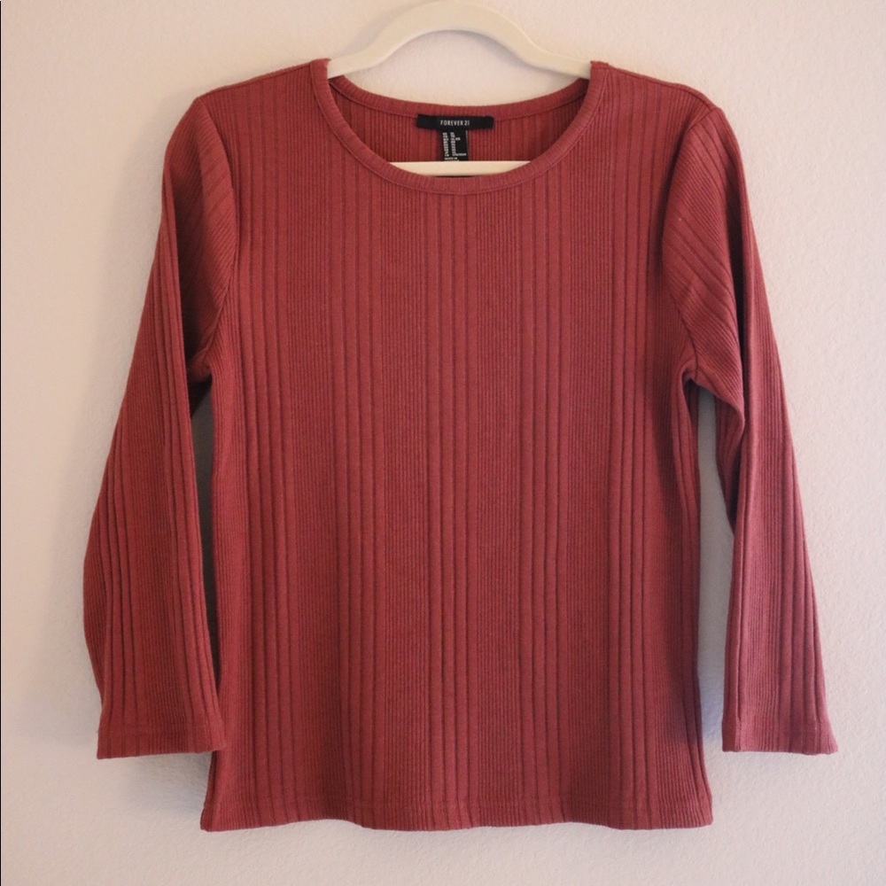 Forever 21 Ribbed Top